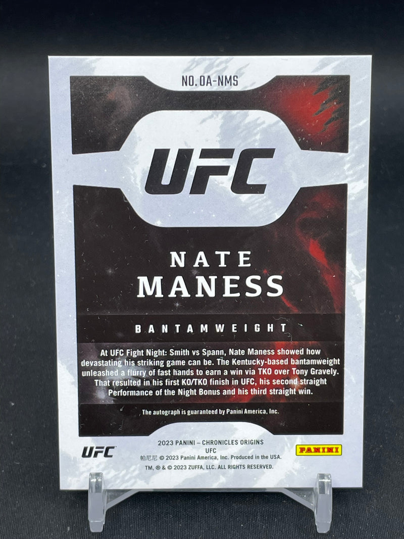 2023 PANINI CHRONICLES - RED - ORIGINS - N. MANESS -