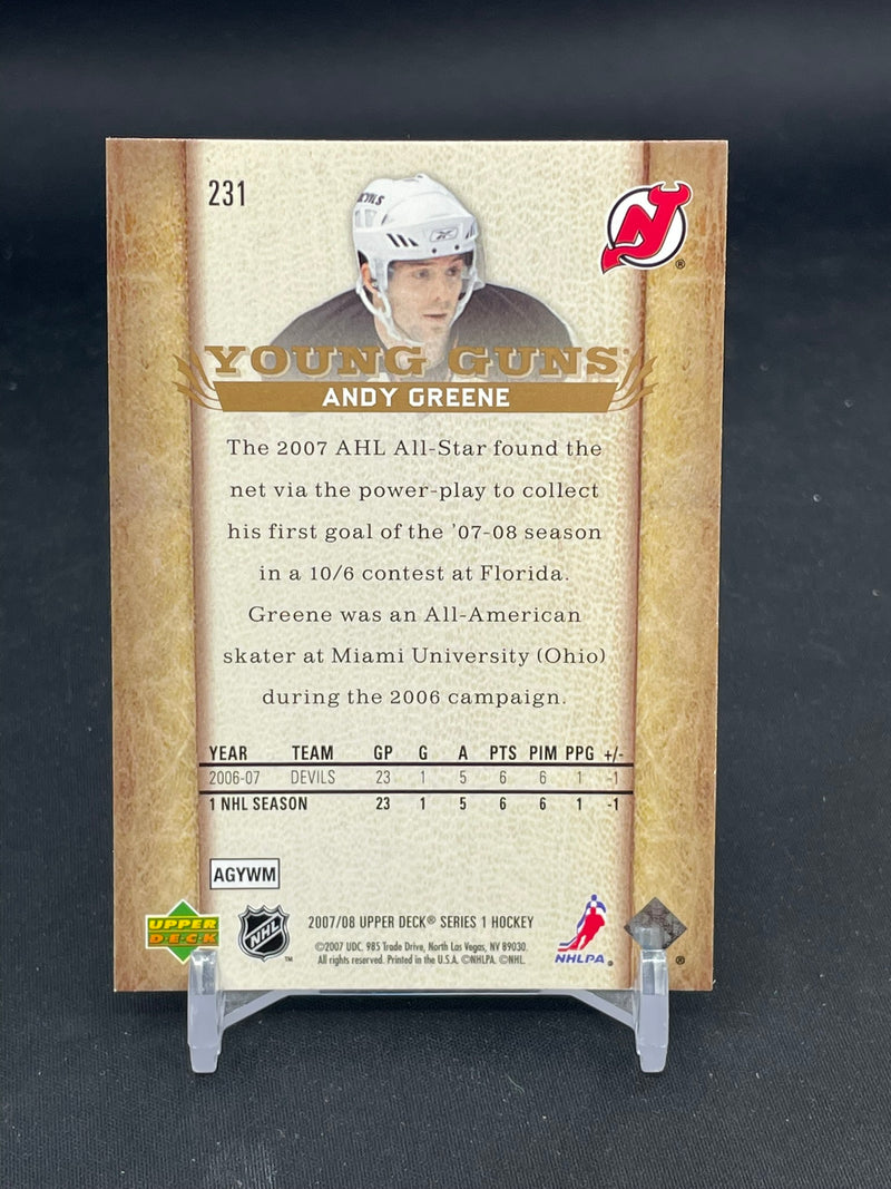 2007 UPPER DECK SERIES ONE - YOUNG GUNS - A. GREENE -
