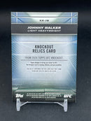 2024 TOPPS UFC KNOCKOUT - BLUE - KNOCKOUT RELICS - J. WALKER - #KR-JW - #'D/50 - RELIC