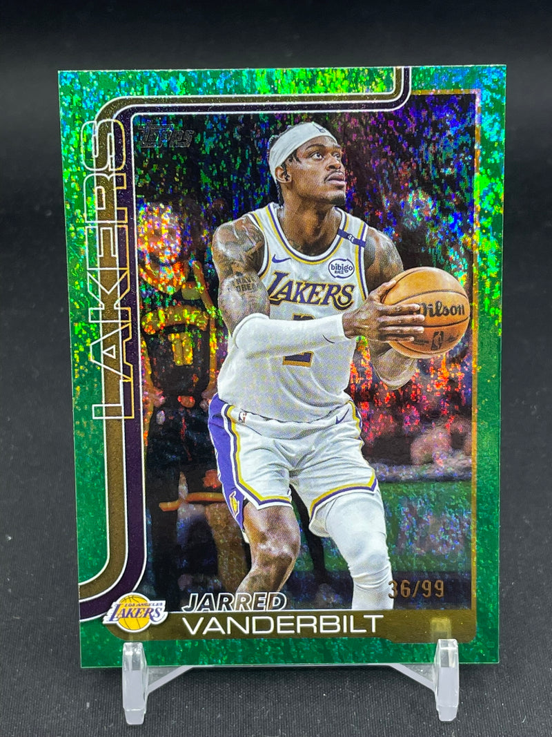 2025 TOPPS - GREEN FOIL - J. VANDERBILT - #155 - #'D/99