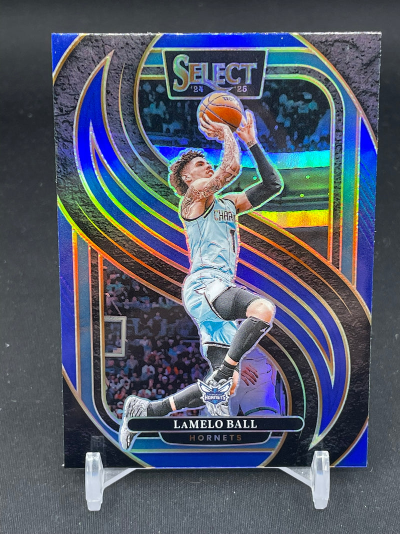 2024 PANINI SELECT - BLUE PRIZM - L. BALL -