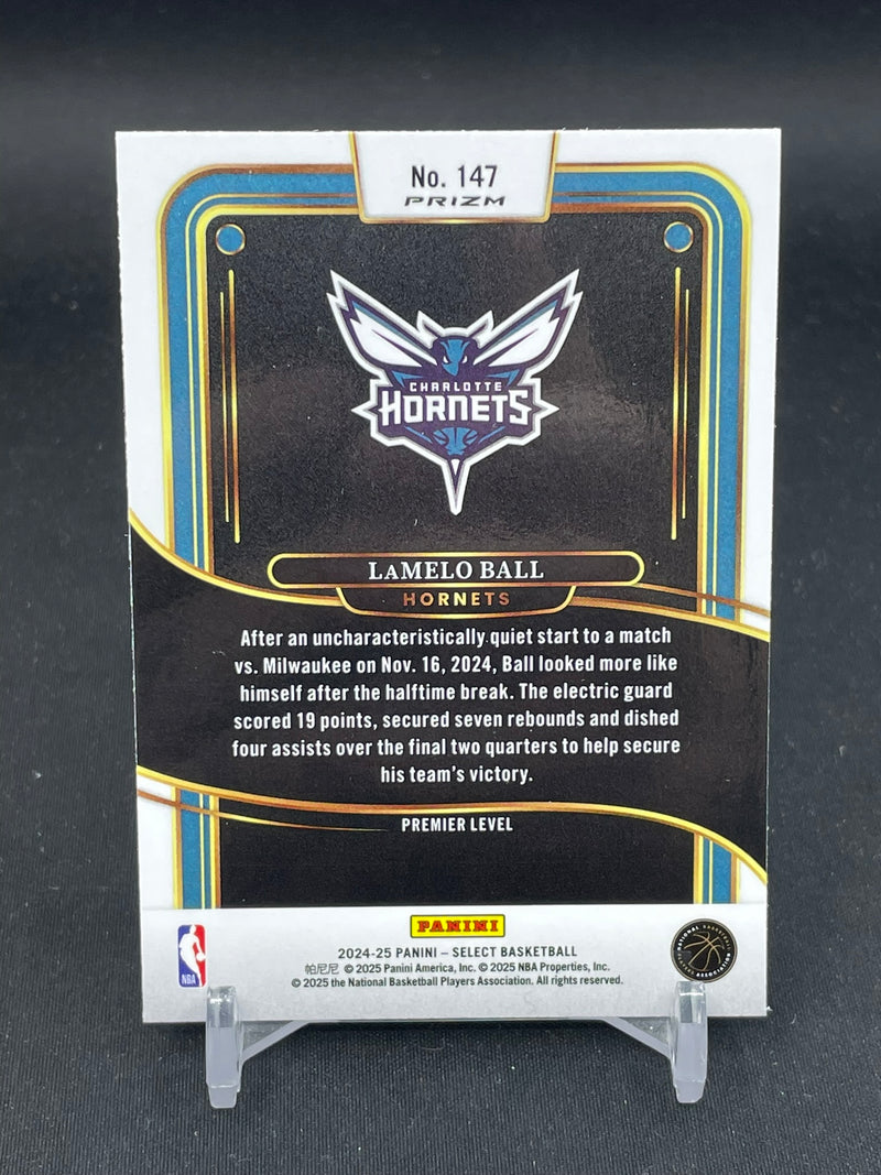 2024 PANINI SELECT - BLUE PRIZM - L. BALL -