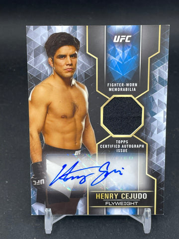 2017 TOPPS UFC KNOCKOUT - H. CEJUDO - #KAR-HC - #'D/149 - RELIC - AUTOGRAPH