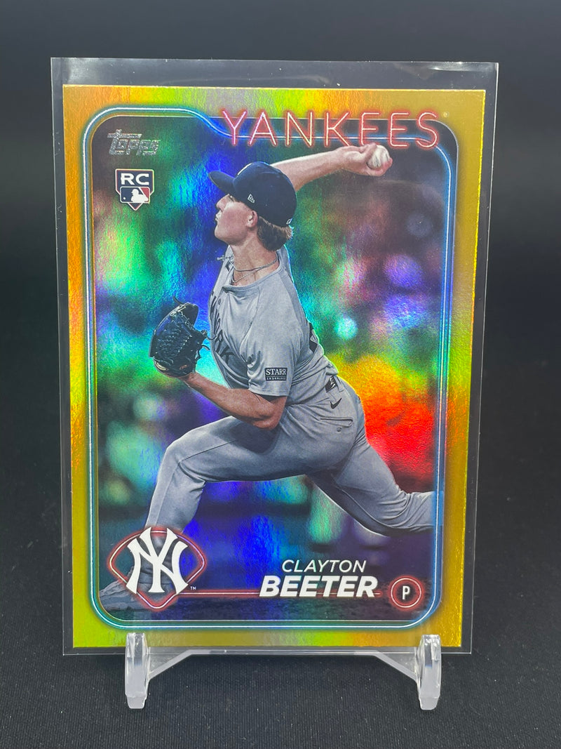 2024 TOPPS UPDATE - GOLD RAINBOW FOIL - SINGLES - SELECT YOUR PLAYER