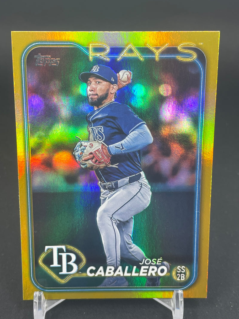 2024 TOPPS UPDATE - GOLD RAINBOW FOIL - SINGLES - SELECT YOUR PLAYER