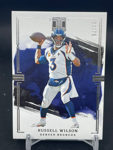 2023 PANINI IMPECCABLE - R. WILSON - #28 - #'D/75
