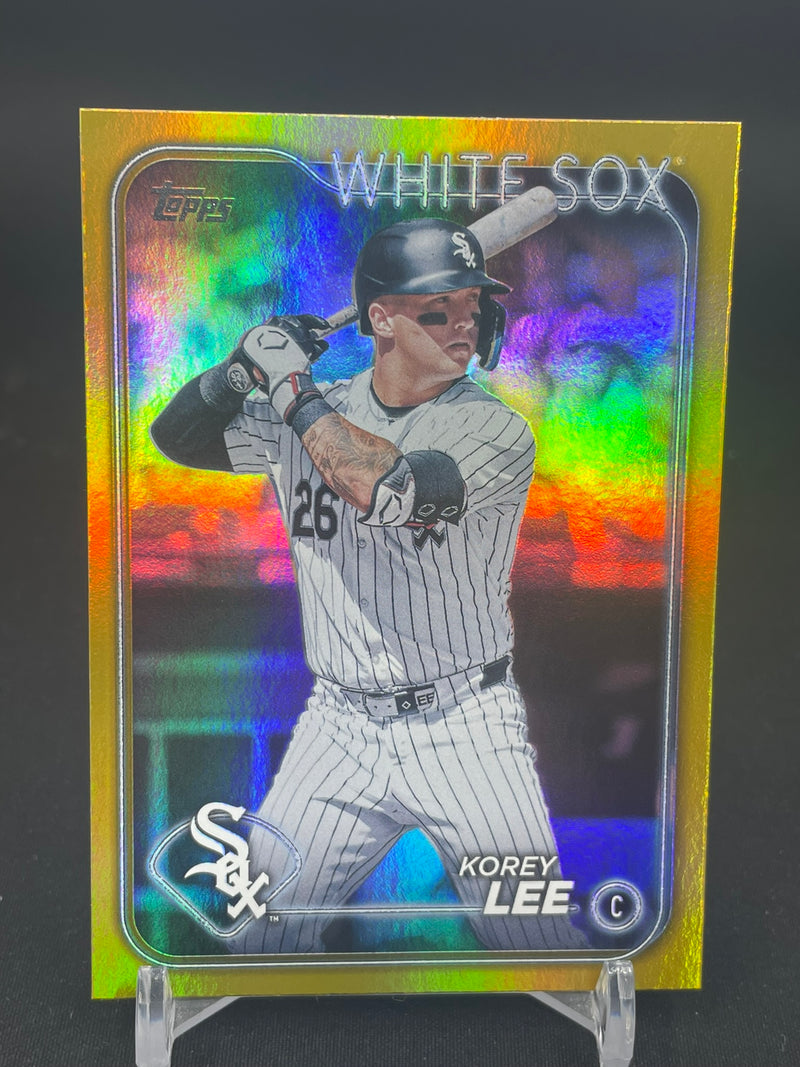 2024 TOPPS UPDATE - GOLD RAINBOW FOIL - SINGLES - SELECT YOUR PLAYER