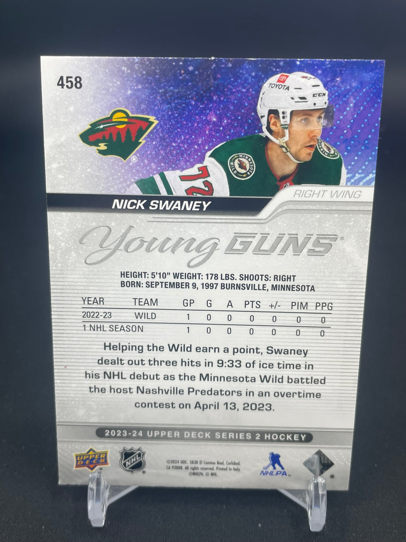 2023 UPPER DECK SERIES TWO - YOUNG GUNS - N. SWANEY -