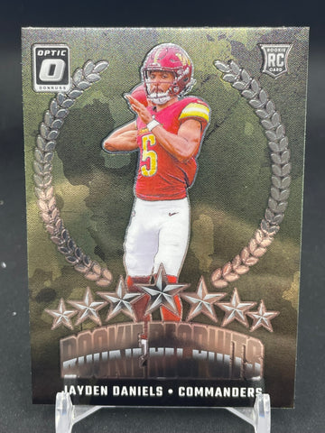 2024 PANINI DONRUSS OPTIC - ROOKIE RECRUITS - J. DANIELS - #7 - RC