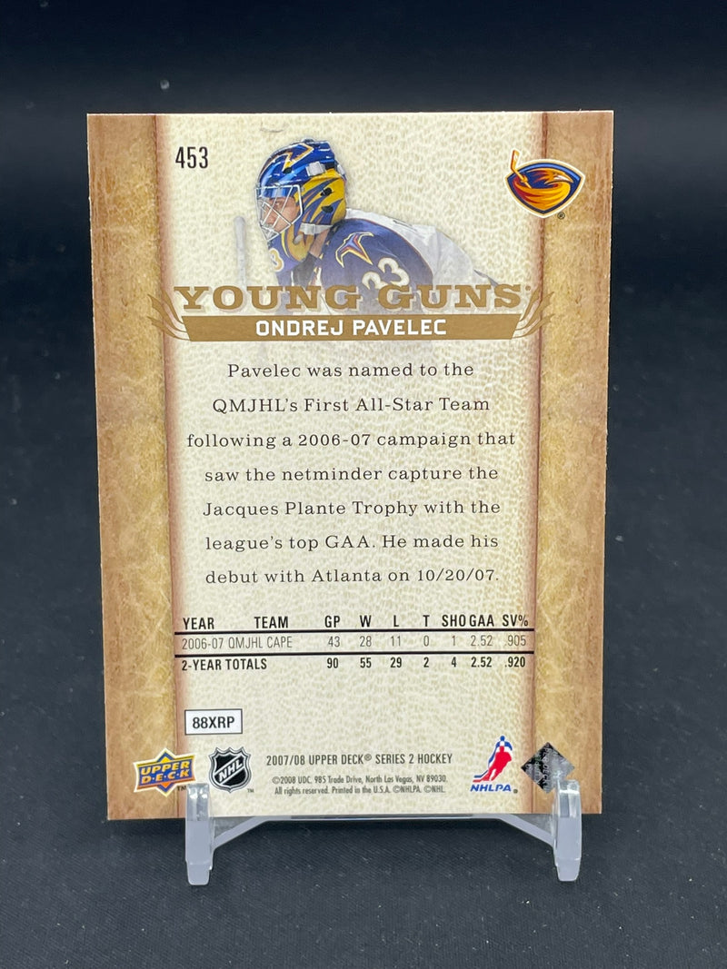 2007 UPPER DECK SERIES TWO - YOUNG GUNS - O. PAVELEC -