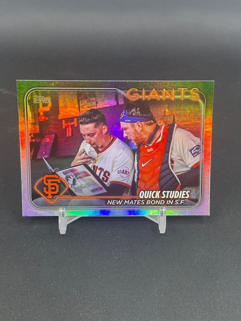 2024 TOPPS UPDATE - RAINBOW FOIL - SINGLES - SELECT YOUR PLAYER