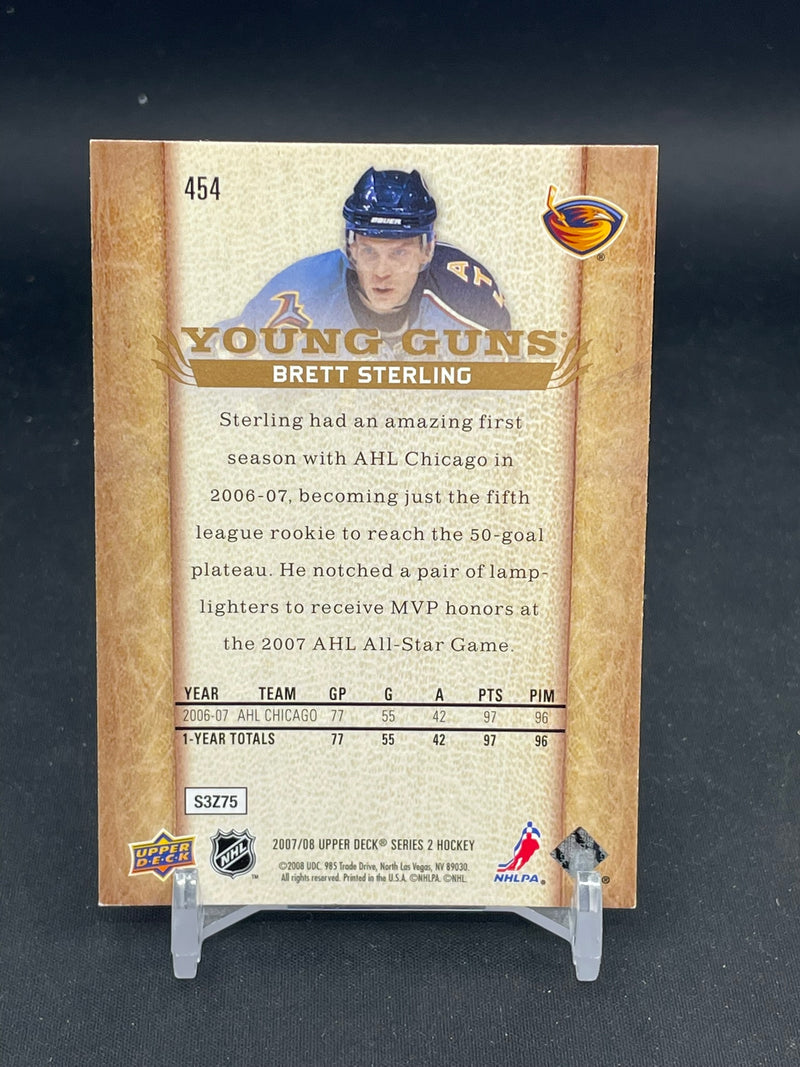 2007 UPPER DECK SERIES TWO - YOUNG GUNS - B. STERLING -