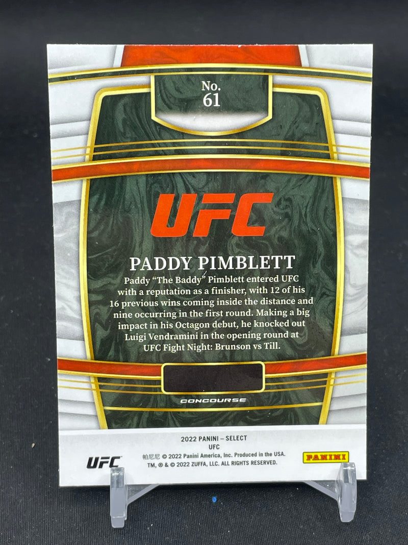 2022 PANINI SELECT - BLUE PRIZM - P. PIMBLETT -