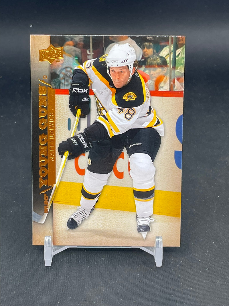 2007 UPPER DECK SERIES TWO - YOUNG GUNS - M. HUNWICK -