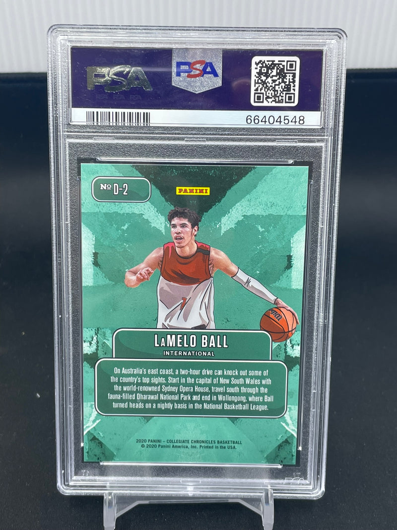 2020 PANINI PRIZM DRAFT PICKS - DOWNTOWN - L. BALL -
