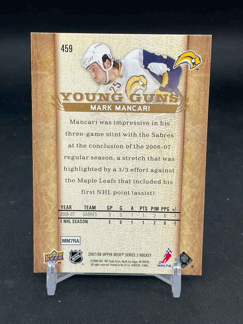 2007 UPPER DECK SERIES TWO - YOUNG GUNS - M. MANCARI -