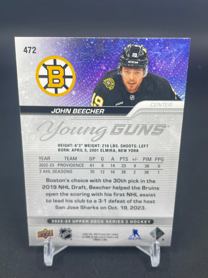 2023 UPPER DECK SERIES TWO - YOUNG GUNS - J. BEECHER -
