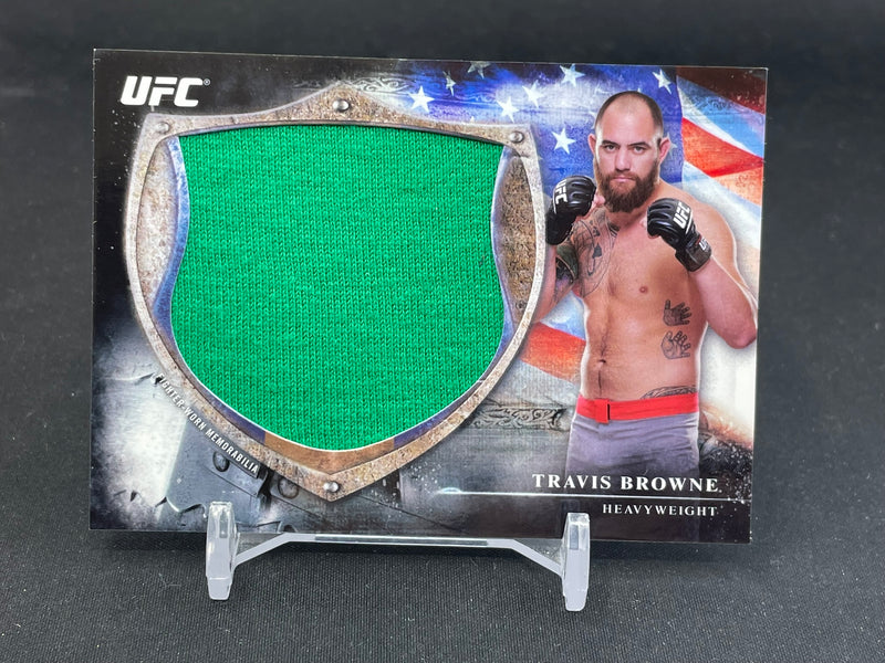 2014 TOPPS UFC BLOODLINES - T. BROWNE - #BFJR-TB - #'D/110