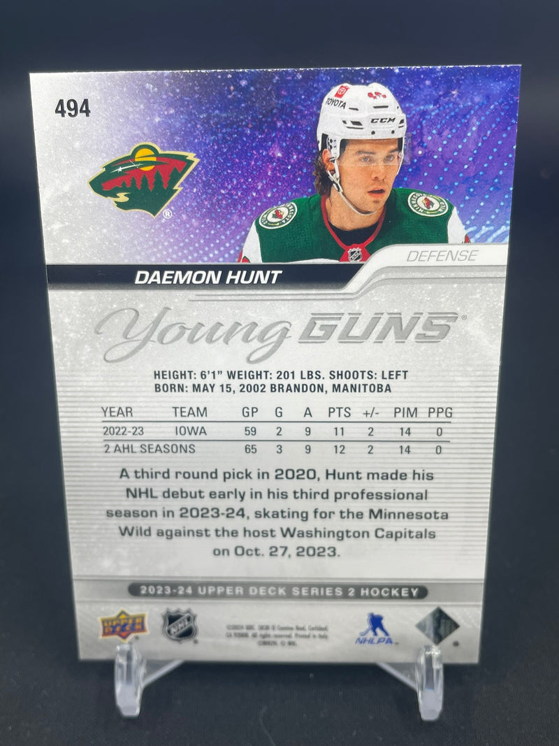 2023 UPPER DECK SERIES TWO - YOUNG GUNS - D. HUNT -