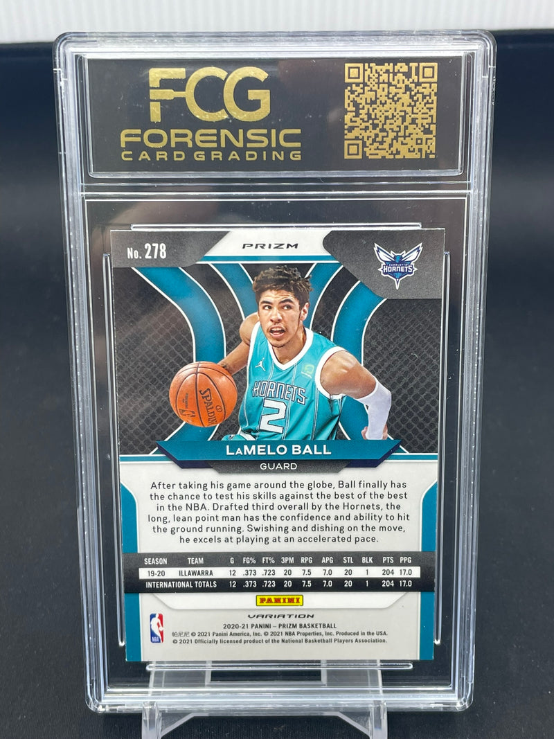 2020 PANINI PRIZM - FAST BREAK IMAGE VARIATION - L. BALL -