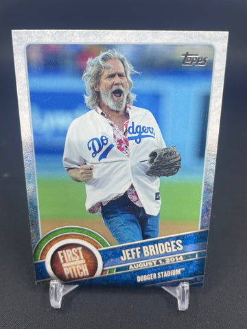 2015 TOPPS SERIES ONE - FIRST PITCH - J. BRIDGES - #FP-01