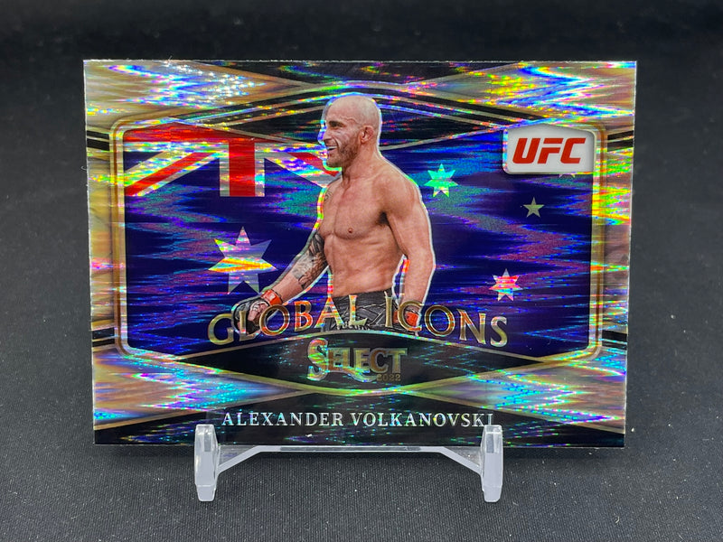 2022 PANINI SELECT - FLASH PRIZM - GLOBAL ICONS - A. VOLKANOVSKI -