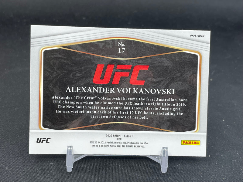 2022 PANINI SELECT - FLASH PRIZM - GLOBAL ICONS - A. VOLKANOVSKI -