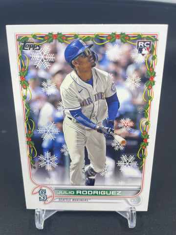 2022 TOPPS HOLIDAY - J. RODRIGUEZ - #HW44 - RC