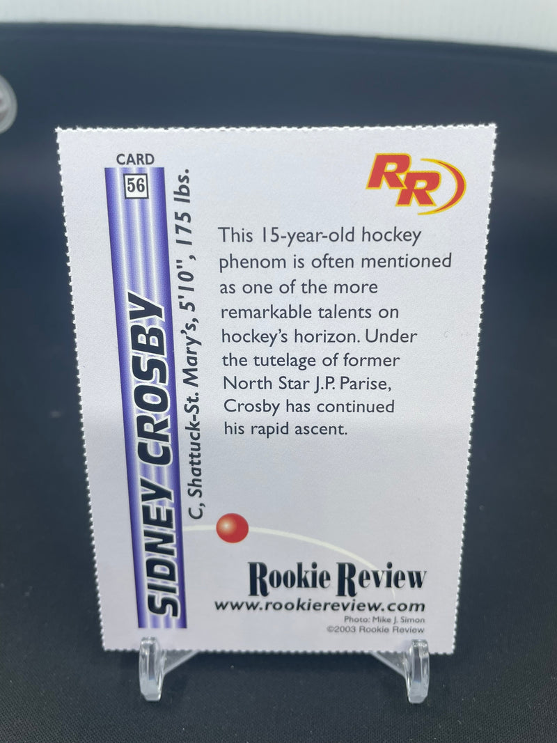 2003 ROOKIE REVIEW - S. CROSBY -