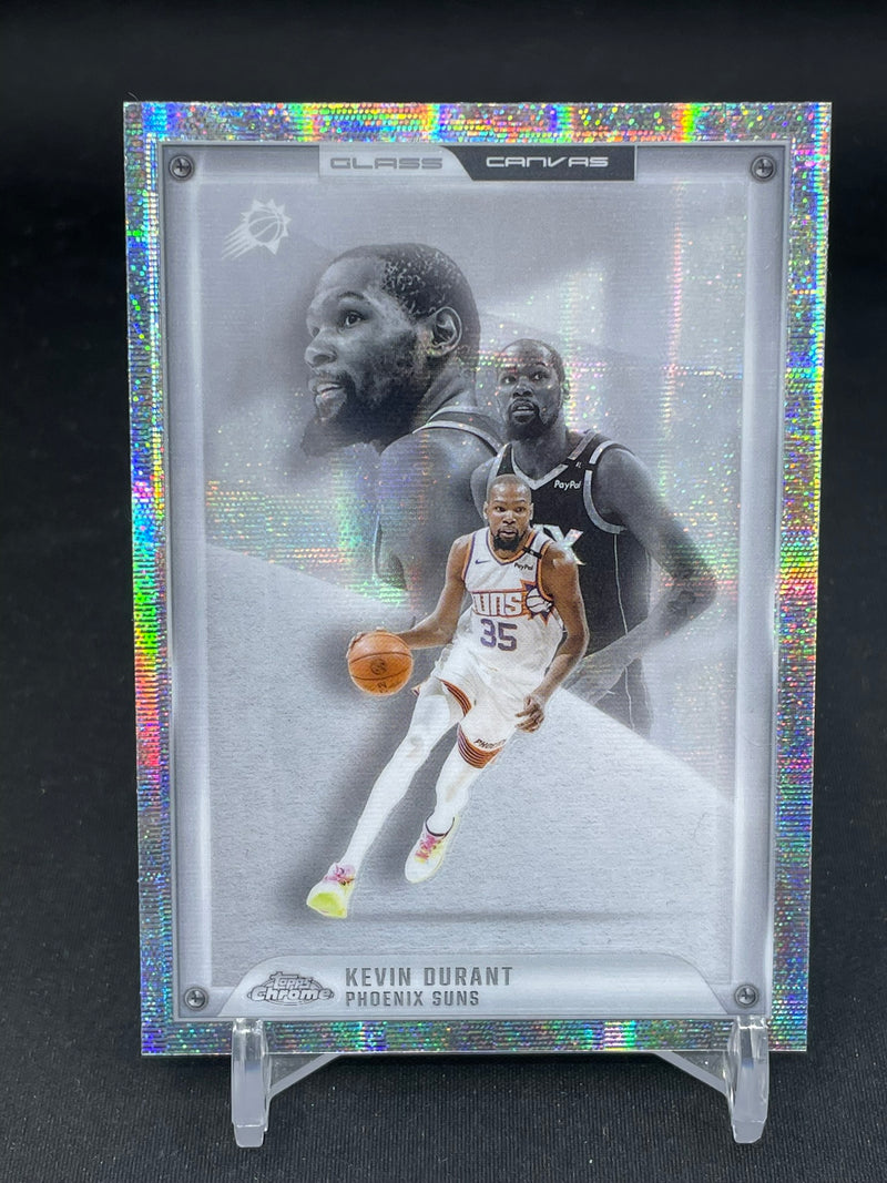 2025 TOPPS CHROME - GLASS CANVAS - K. DURANT -