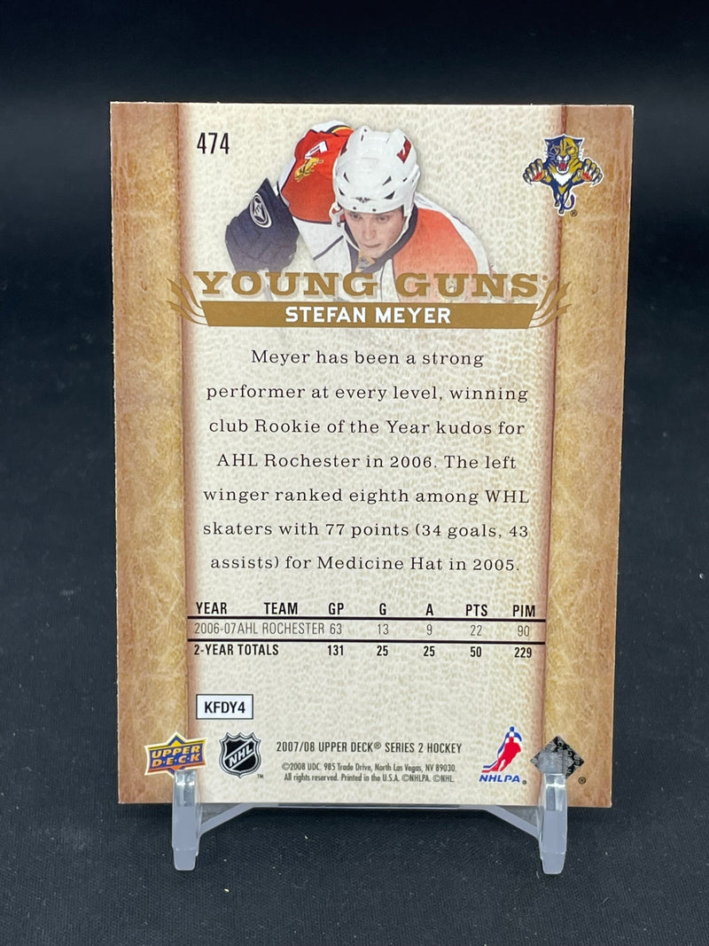 2007 UPPER DECK SERIES TWO - YOUNG GUNS - S. MEYER -