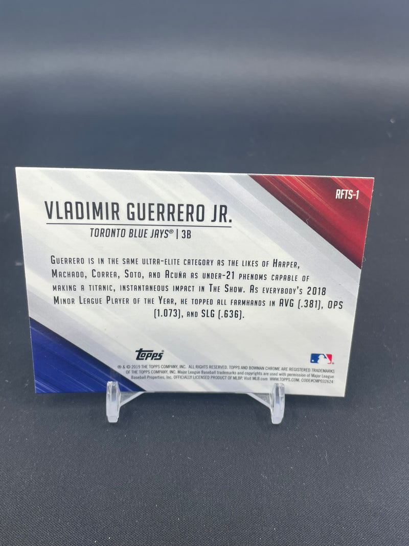 2019 TOPPS BOWMAN CHROME - READY FOR THE SHOW - V. GUERRERO JR. -