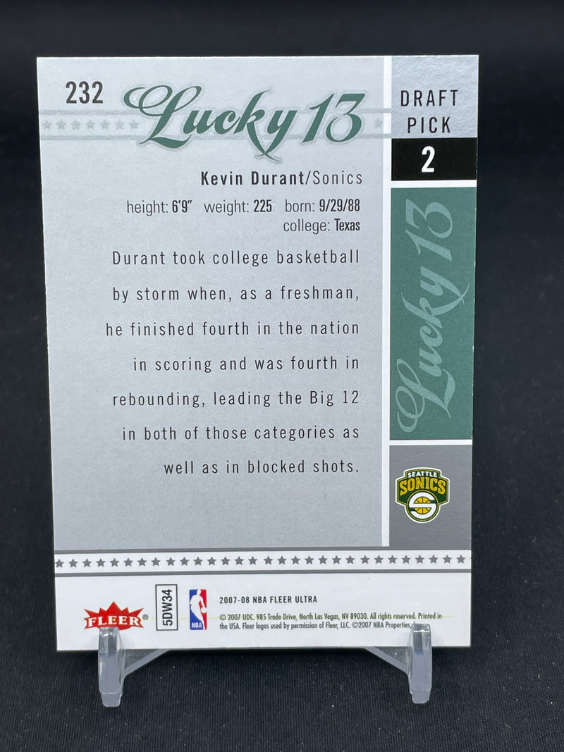 2007 FLEER ULTRA - LUCKY 13 - K. DURANT -