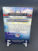 2018 TOPPS BOWMAN'S BEST - POWER PRODUCERS - V. GUERRORO JR. -