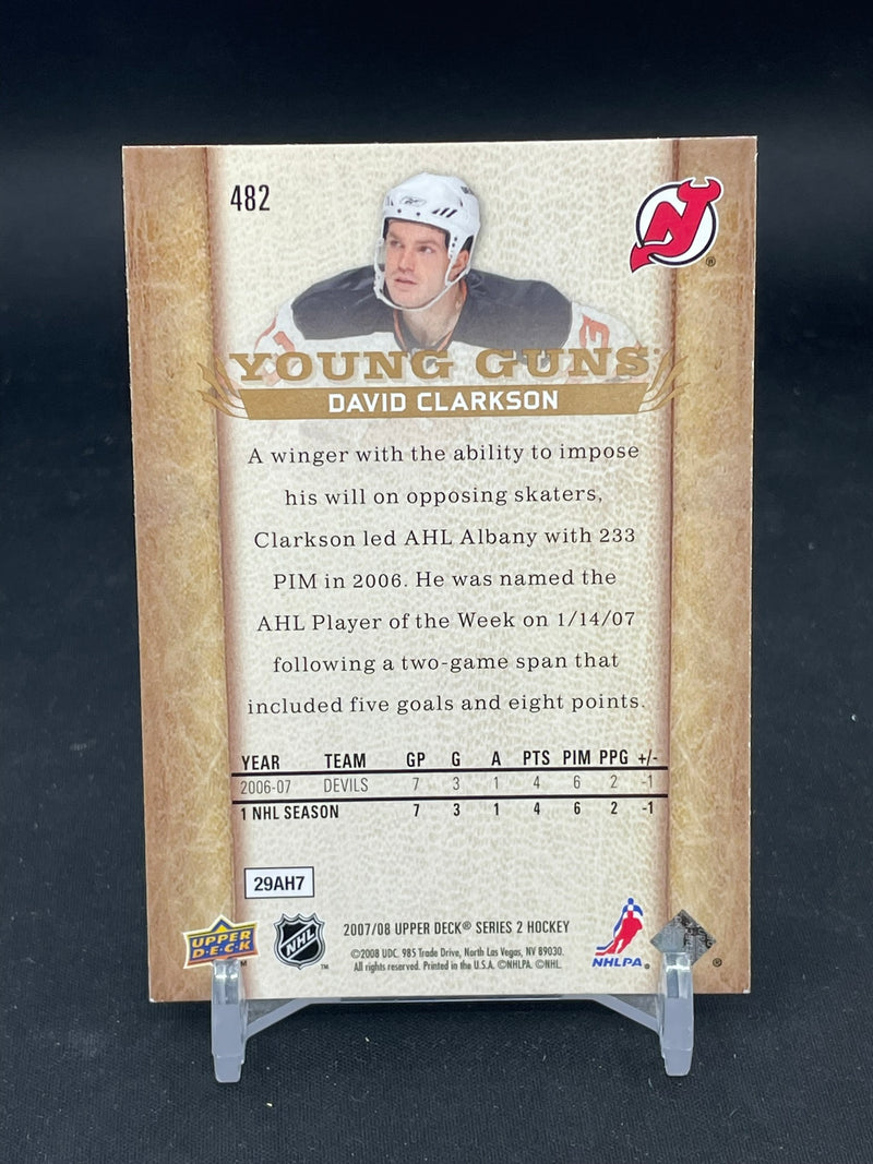 2007 UPPER DECK SERIES TWO - YOUNG GUNS - D. CLARKSON -