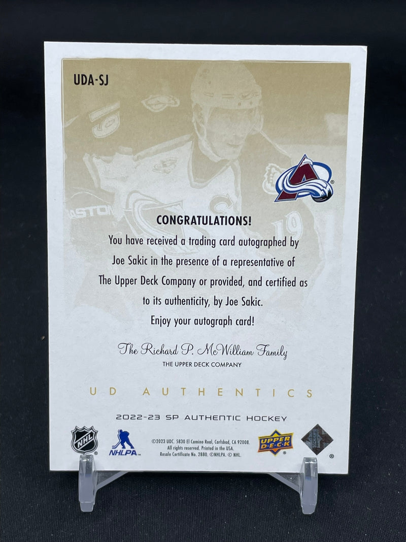 2022 UPPER DECK SP AUTHENTIC - UD AUTHENTICS - J. SAKIC -
