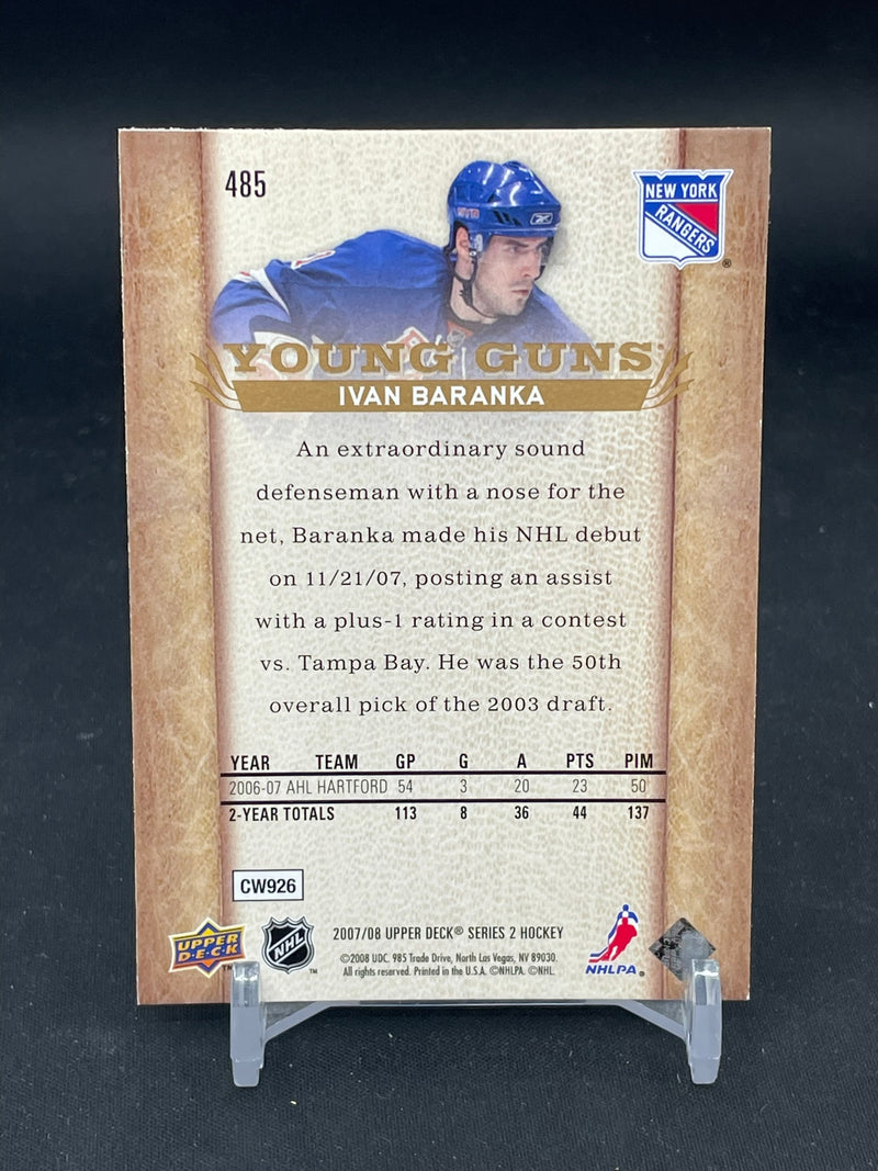 2007 UPPER DECK SERIES TWO - YOUNG GUNS - I. BARANKA -