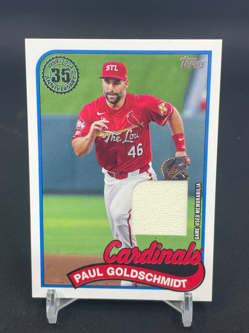 2024 TOPPS UPDATE - 1989 TOPPS ANNIVERSARY - P. GOLDSCHMIDT -