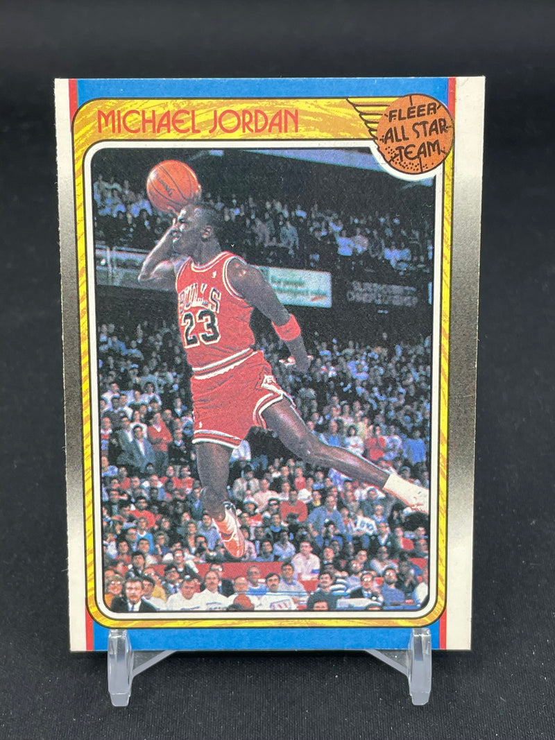 1988 FLEER - ALL-STAR TEAM - M. JORDAN -