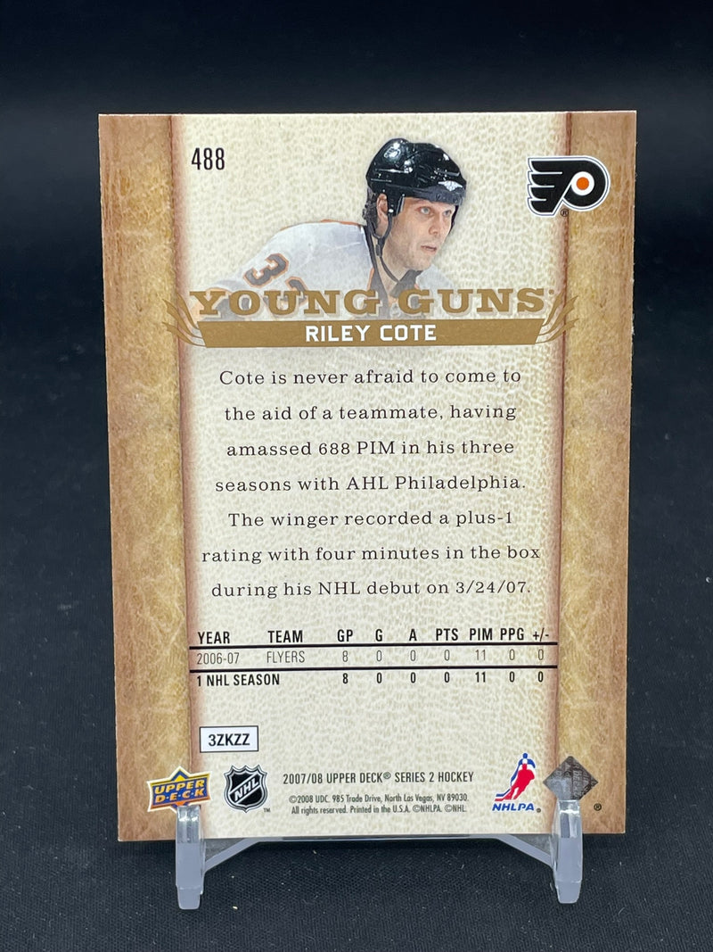 2007 UPPER DECK SERIES TWO - YOUNG GUNS - R. COTE -