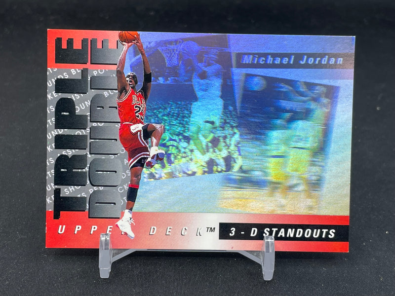 1993 UPPER DECK - TRIPLE DOUBLE - M. JORDAN -