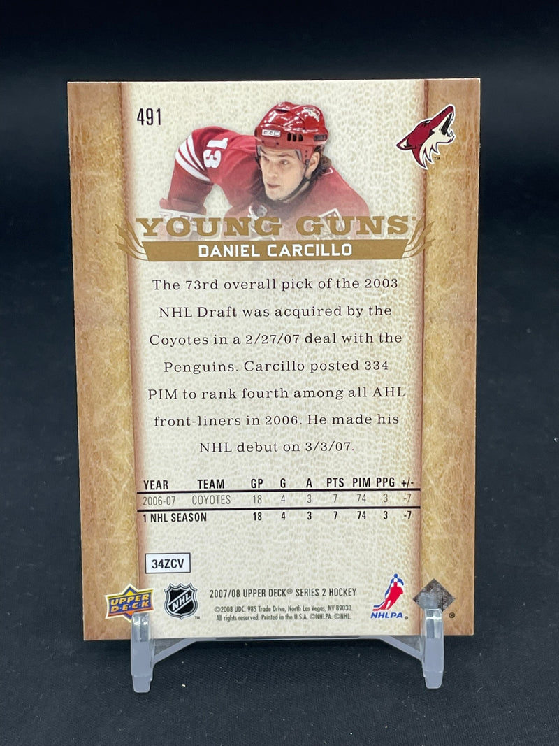 2007 UPPER DECK SERIES TWO - YOUNG GUNS - D. CARCILLO -