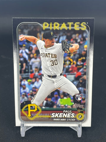 2024 TOPPS UPDATE - ROOKIE DEBUT - P. SKENES - #US288 - RC