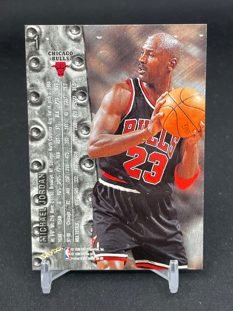 1998 METAL UNIVERSE SKYBOX - M. JORDAN -