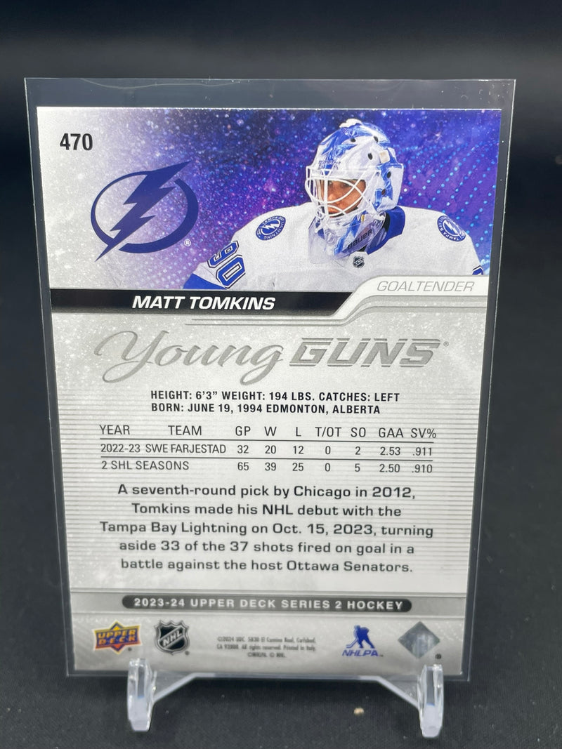 2023 UPPER DECK SERIES TWO - YOUNG GUNS - M. TOMKINS -