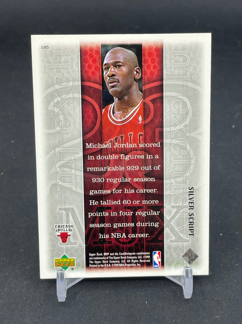 1999 UPPER DECK MVP - SILVER SCRIPT - MJ EXCLUSIVES - M. JORDAN -