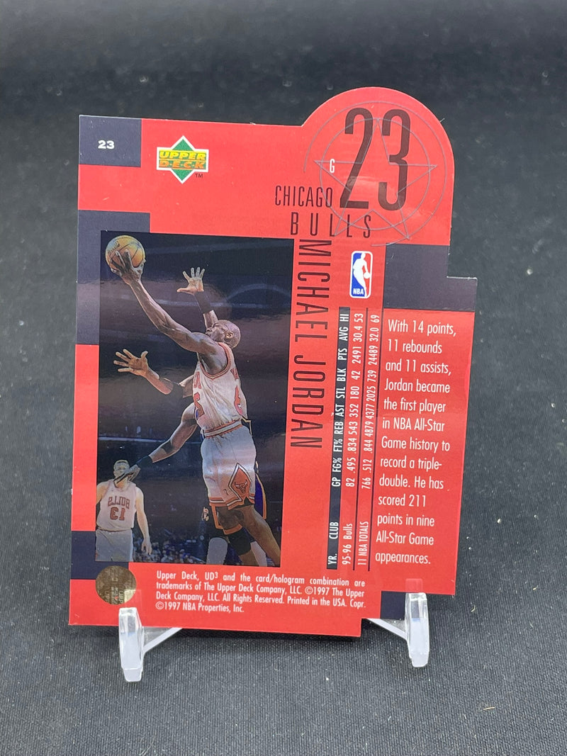 1996 UPPER DECK UD3 - STAR FOCUS - M. JORDAN -