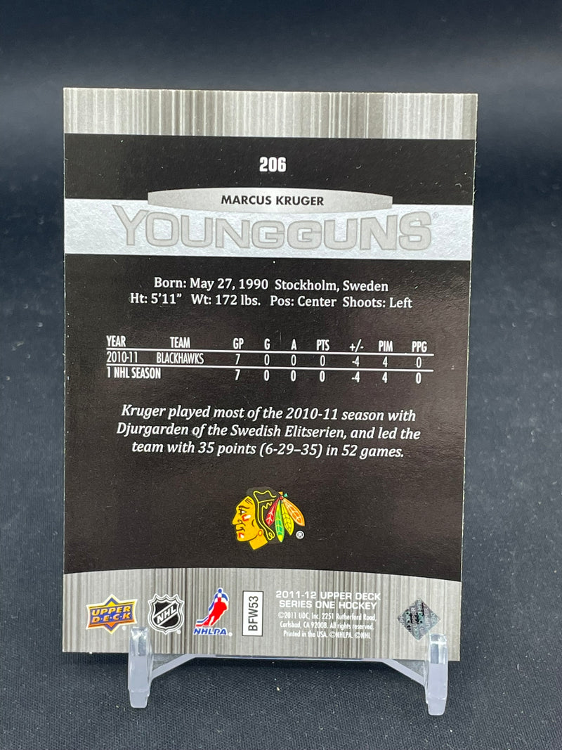 2011 UPPER DECK SERIES ONE - YOUNG GUNS - M. KRUGER -
