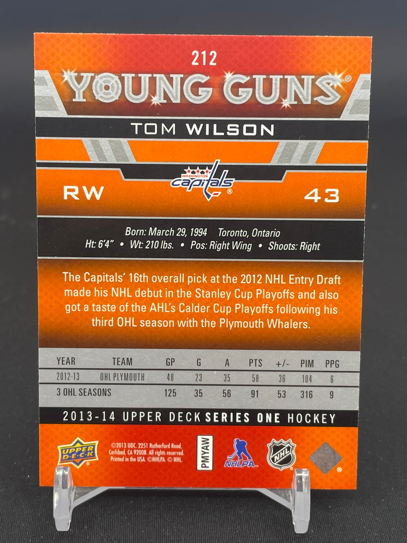 2013 UPPER DECK SERIES ONE - YOUNG GUNS - T. WILSON -