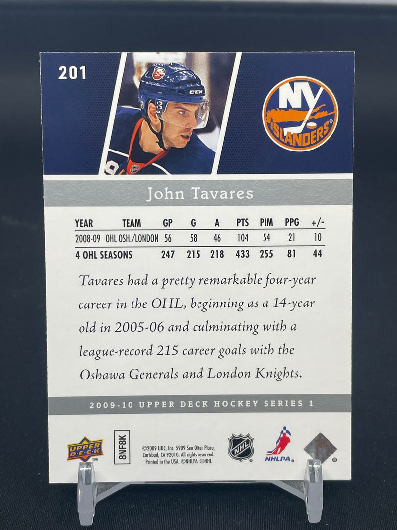 2009 UPPER DECK SERIES ONE - YOUNG GUNS - J. TAVARES -